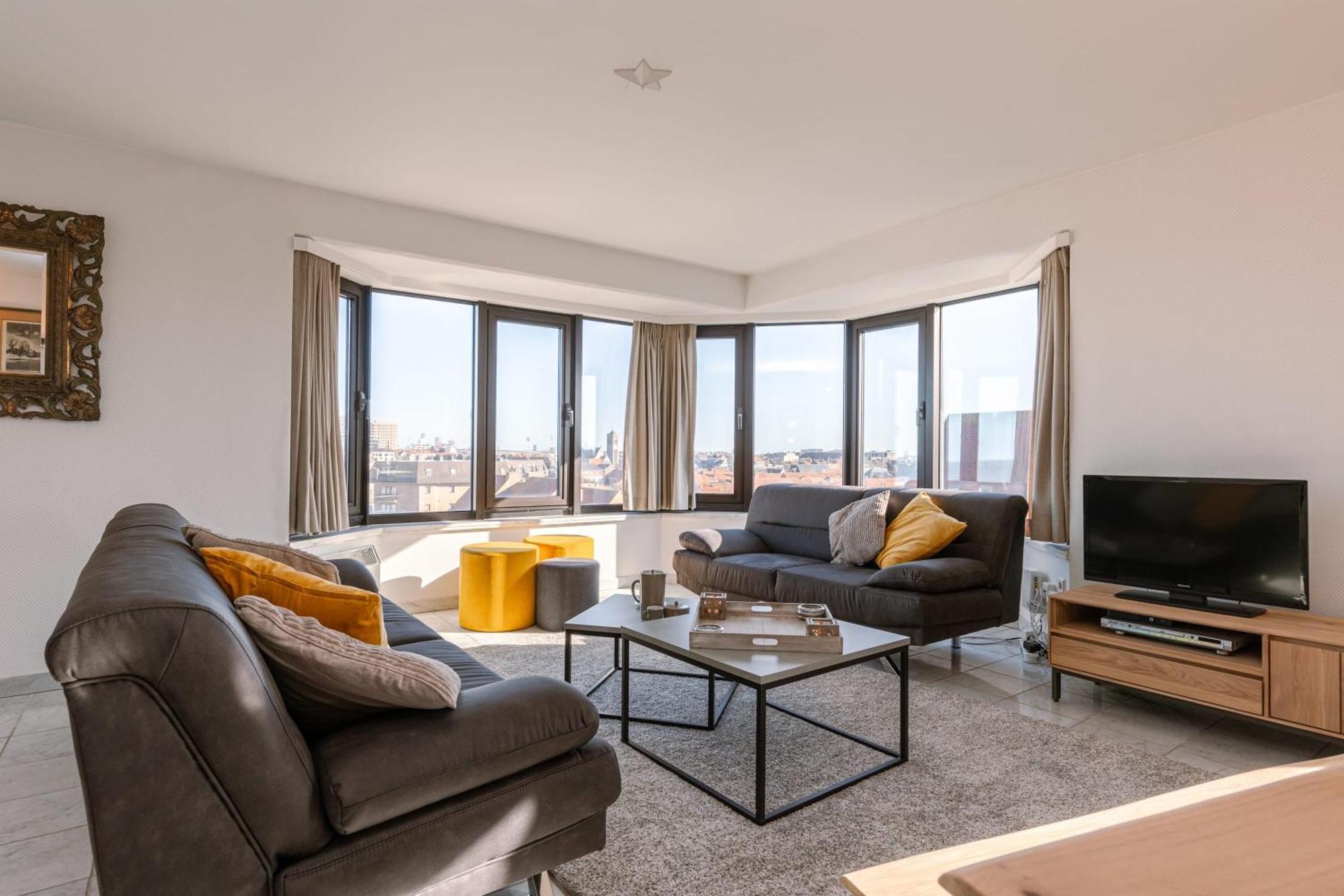Huswell - Spacious & Modern Sea View Apartment With Garage Oostende Exterior foto