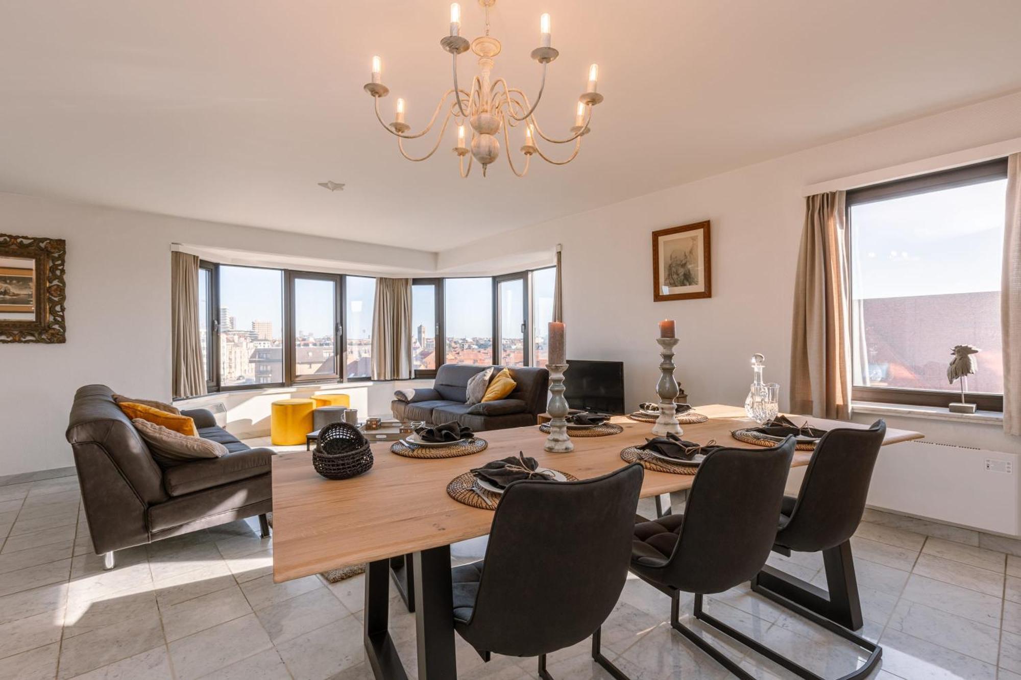 Huswell - Spacious & Modern Sea View Apartment With Garage Oostende Exterior foto